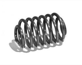 Conical pressure springs